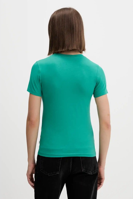 Одежда Футболка Guess Jeans W4YI03.J1314 бирюзовый