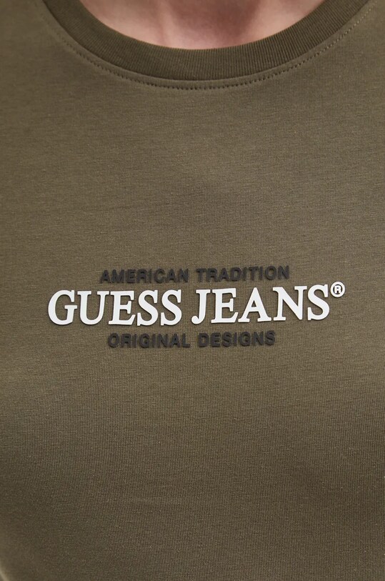 Футболка Guess Jeans W4YI03.J1314 зелёный