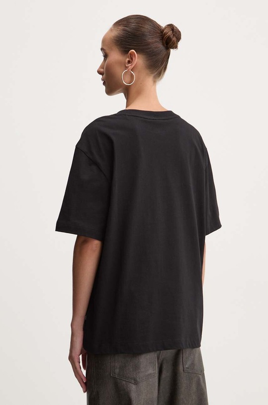 Odzież Guess Jeans t-shirt bawełniany W4YI08.K8HM0 czarny