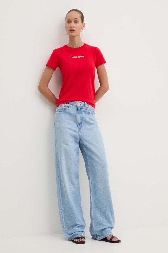 Футболка Guess Jeans W4YI01.J1314 червоний SS25