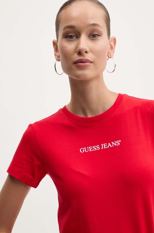 Футболка Guess Jeans червоний W4YI01.J1314