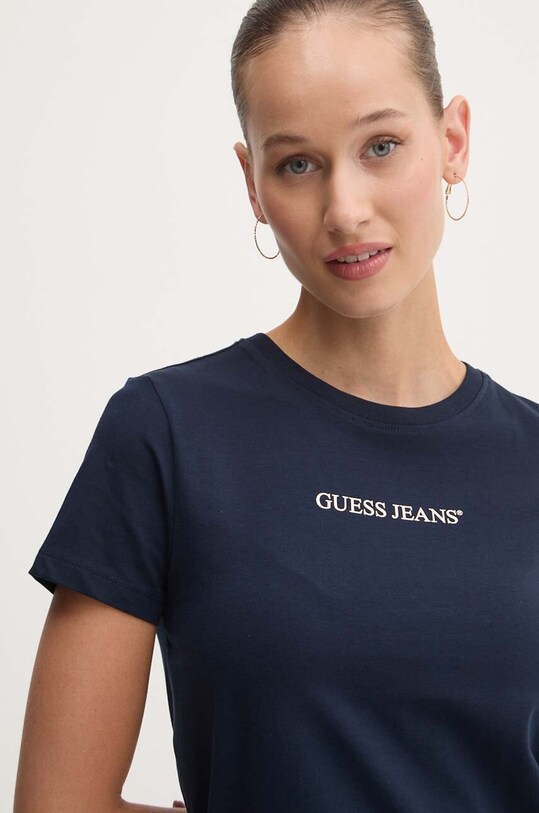 Футболка Guess Jeans темно-синій W4YI01.J1314