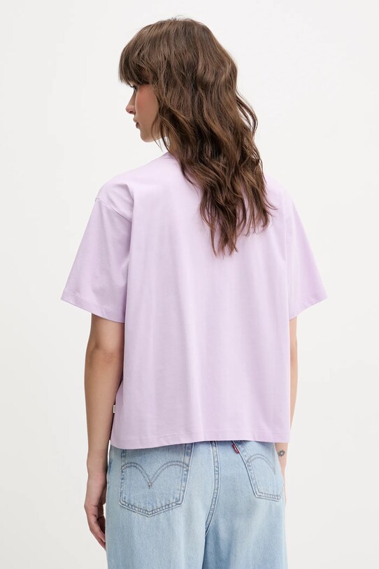 Guess Jeans tricou din bumbac W4YI73.K8HM0 violet SS25