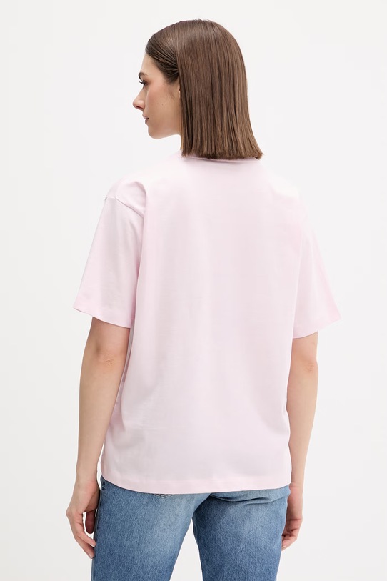 Îmbrăcăminte Guess Jeans tricou din bumbac W4YI76.K8HM0 roz