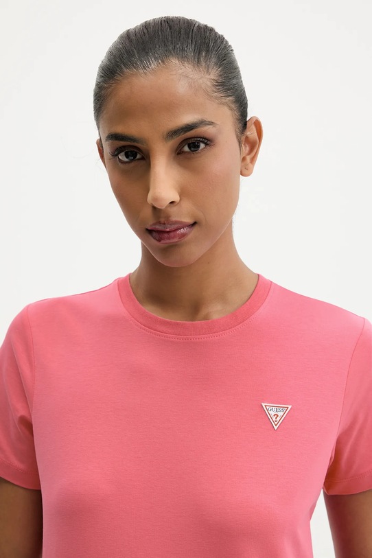 Guess Jeans t-shirt rosa W4YI10.J1314