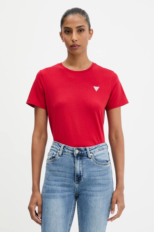 Guess Jeans t-shirt rosso W4YI10.J1314