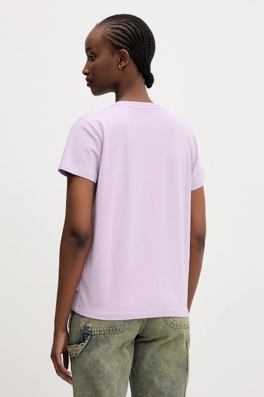 Tričko Guess Jeans W4YI10.J1314 fialová AW25