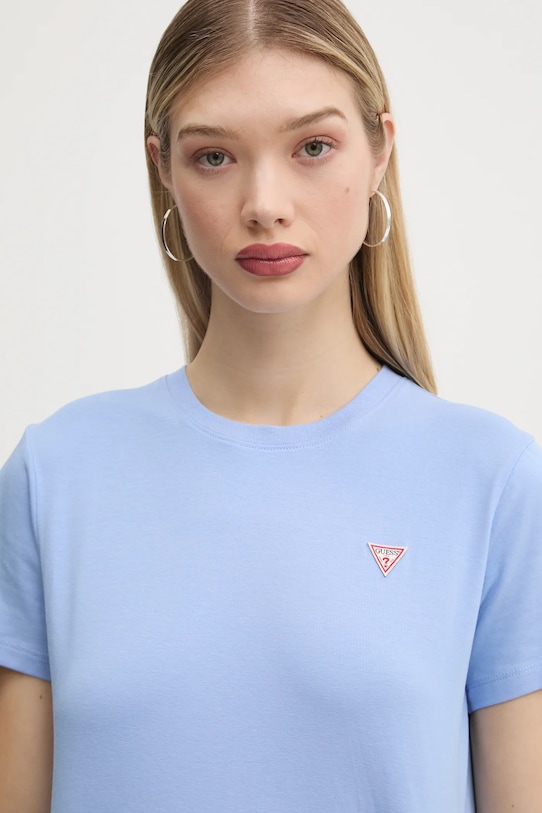 Guess Jeans tricou albastru W4YI10.J1314