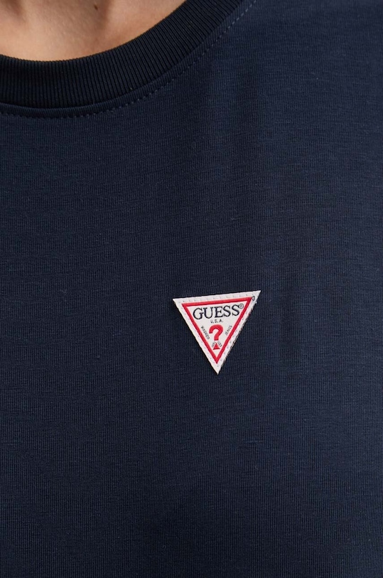 Guess Jeans t-shirt W4YI10.J1314 granatowy