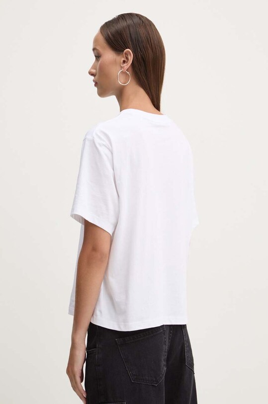 Odzież Guess Jeans t-shirt bawełniany W4YI05.K8HM0 biały