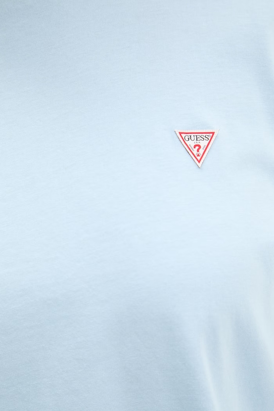 Guess Jeans t-shirt bawełniany W4YI05.K8HM0 niebieski
