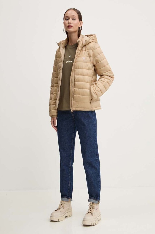 Tričko Guess Jeans W4YI12.J1314 zelená AW24