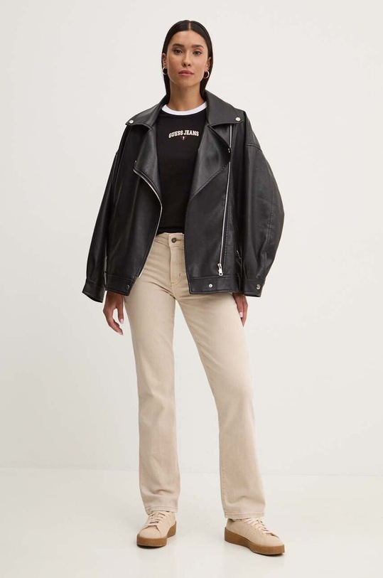 Футболка Guess Jeans W4YI11.J1314 чорний AW24