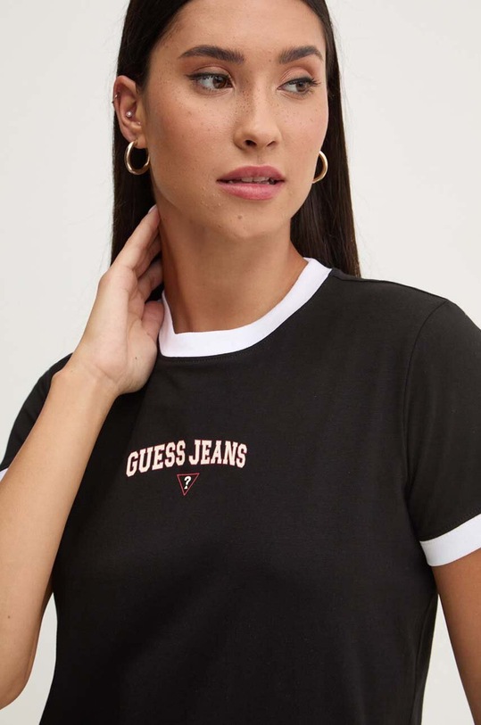 Футболка Guess Jeans чорний W4YI11.J1314