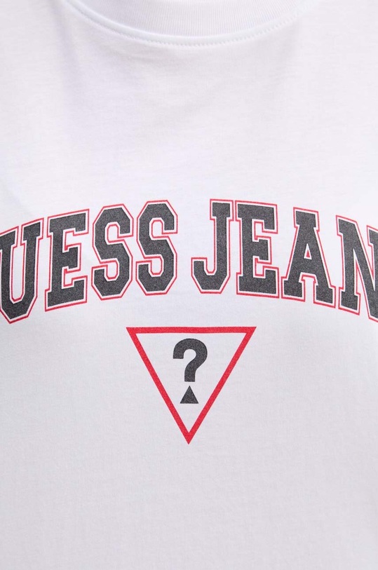 Бавовняна футболка Guess Jeans W4YI06.K8HM0 білий