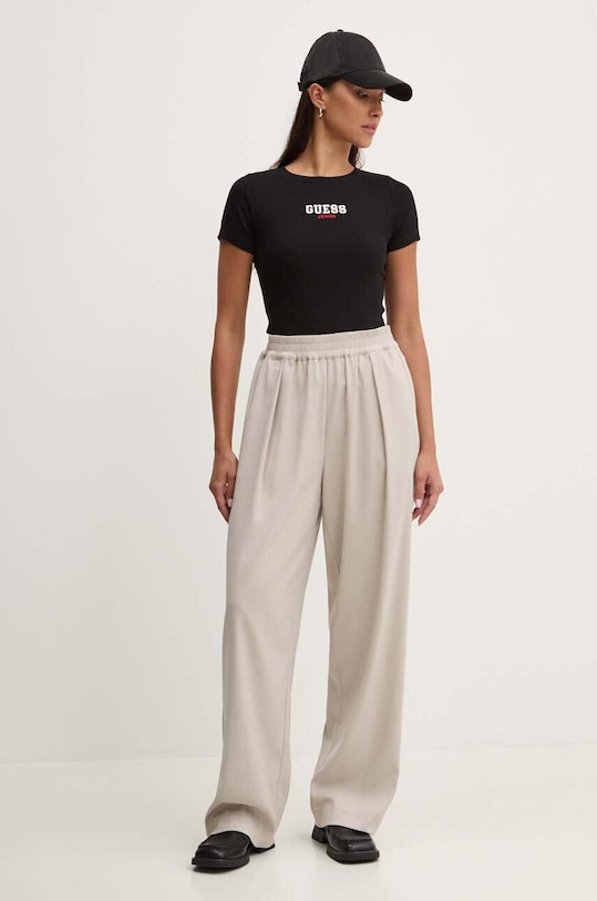 Îmbrăcăminte Guess Jeans tricou W4YI64.KA0H1 negru