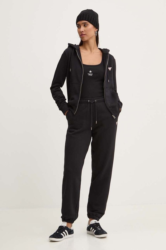 Топ Guess Jeans W4YP48.KA0H1 чорний AW24
