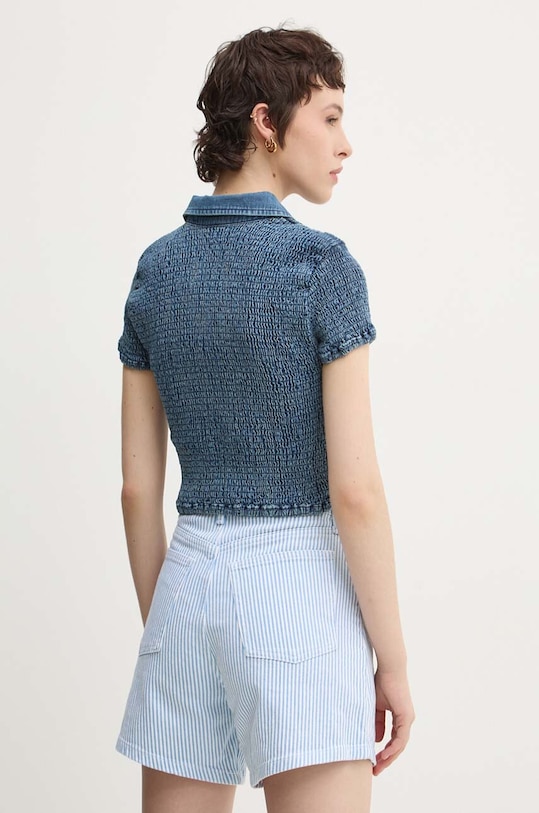 Oblečení Džínová košile Guess Originals W4YG63.D5960 modrá