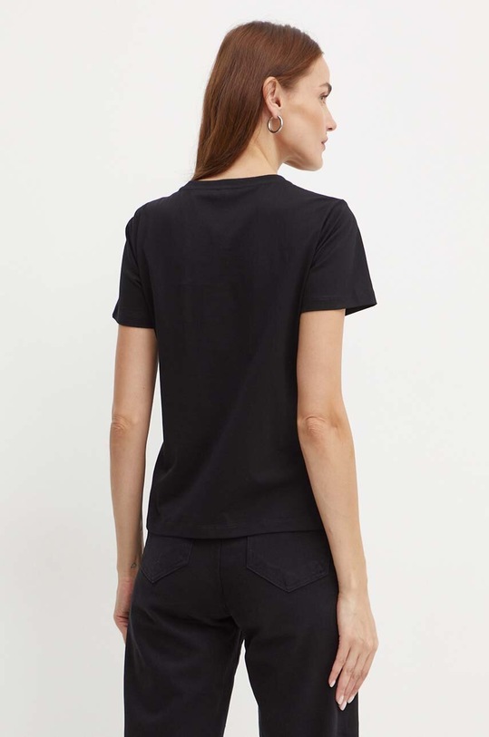 Odzież Pinko t-shirt bawełniany 100535.A24E czarny