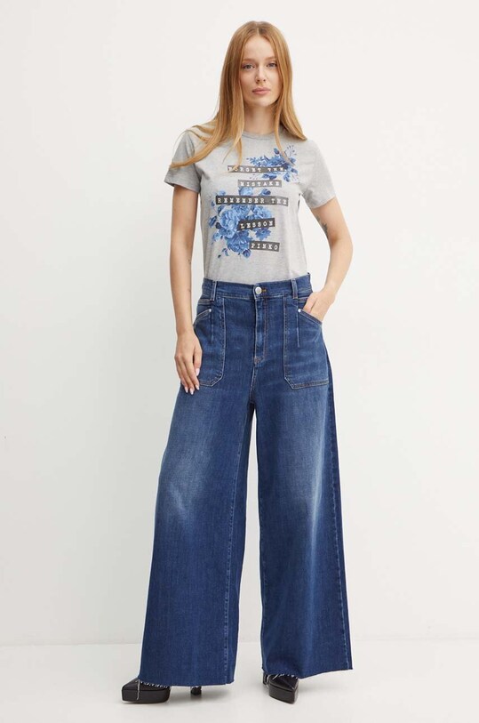 Футболка Pinko 100789.A2AC серый AW24