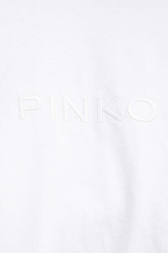 Pinko t-shirt bawełniany 104206.A251 biały