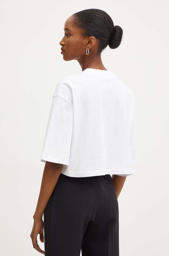 Odzież Pinko t-shirt bawełniany 104187.A251 biały