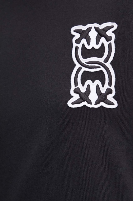 Bavlněné tričko Pinko 104043.A23D černá