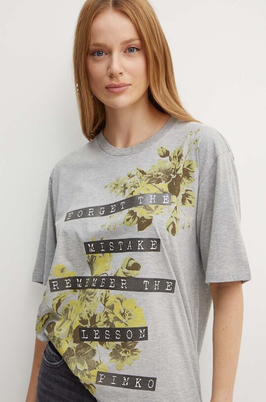 Pinko t-shirt szary 101704.A2AC
