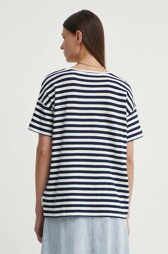 Oblečení Bavlněné tričko Marc O'Polo DENIM 5000005152 námořnická modř