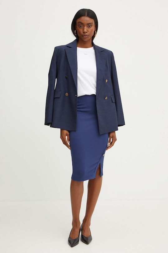 Pinko tricou din bumbac 100373.A228 alb AW24