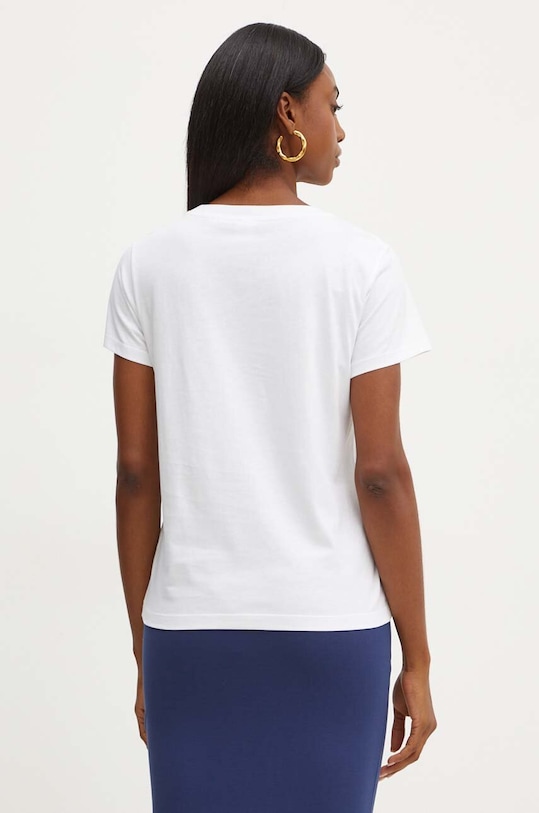 Îmbrăcăminte Pinko tricou din bumbac 100373.A228 alb