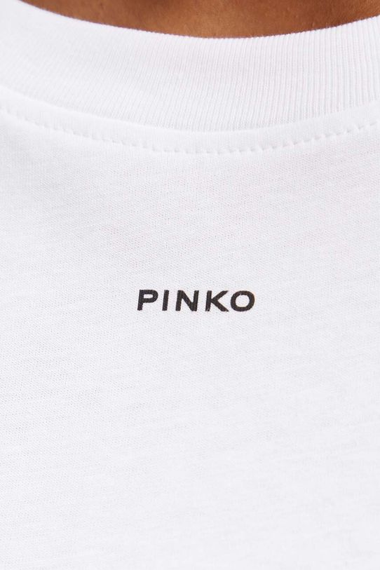 Pinko tricou din bumbac 100373.A228 alb