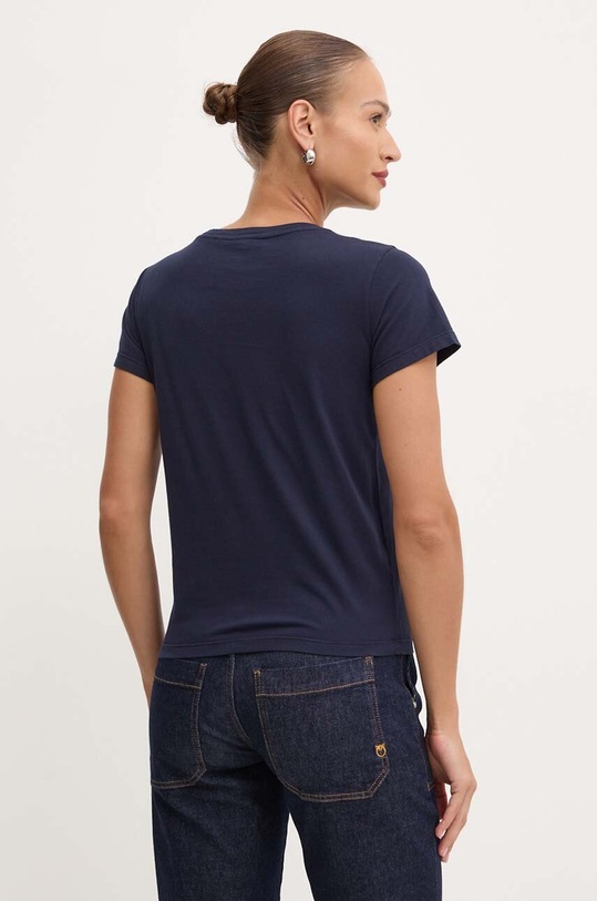 Odzież Pinko t-shirt bawełniany 100373.A228 granatowy