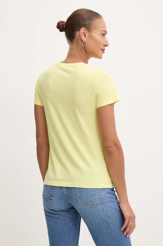 Одежда Хлопковая футболка Pinko 100355.A227 жёлтый