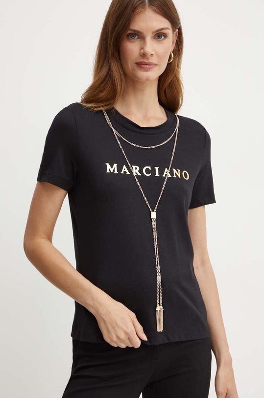 Marciano Guess tricou OLIVIA negru 4YGI16.6138A