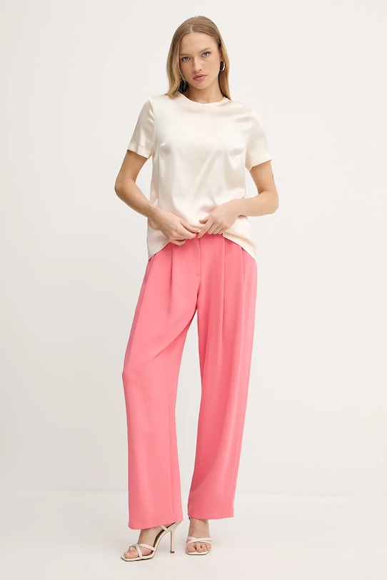 Pamučna bluza Marciano Guess DENISE 4YGH07.7117A bež SS25