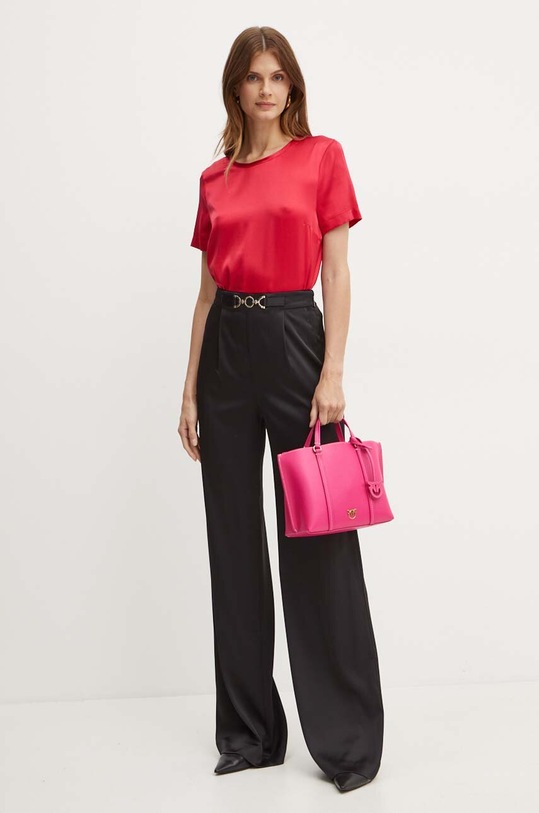 Marciano by Guess bluză de mătase DENISE 4YGH07.7117A roz SS26