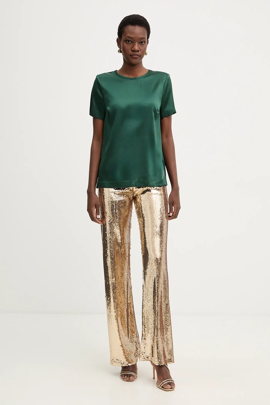 Marciano Guess bluzka jedwabna DENISE 4YGH07.7117A zielony SS25