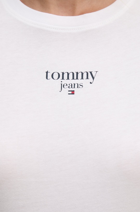 Tommy Jeans t-shirt biały DW0DW18397