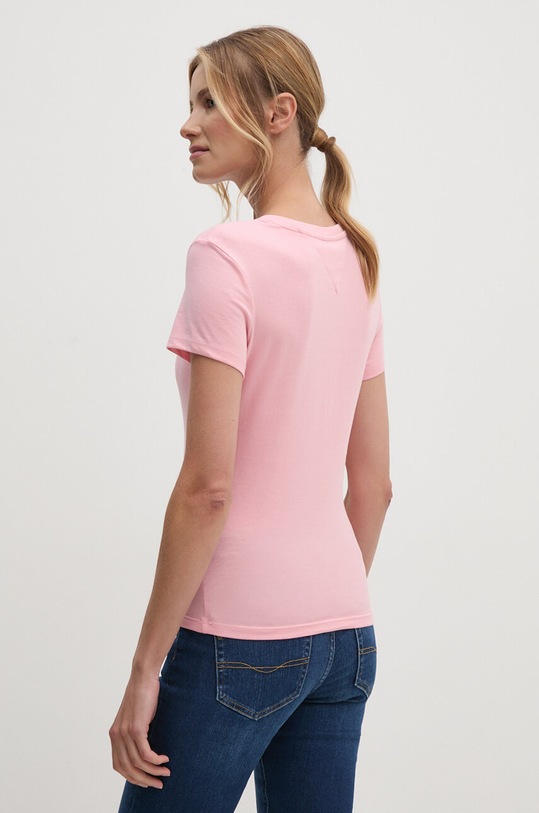 Tričko Tommy Jeans DW0DW18397 růžová AW24