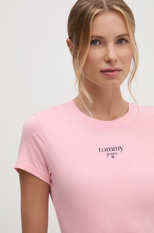 Oblečení Tričko Tommy Jeans DW0DW18397 růžová