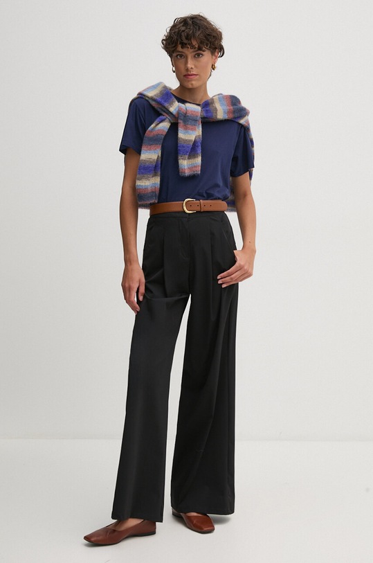 Bavlněné tričko Polo Ralph Lauren 211891561 námořnická modř AW24