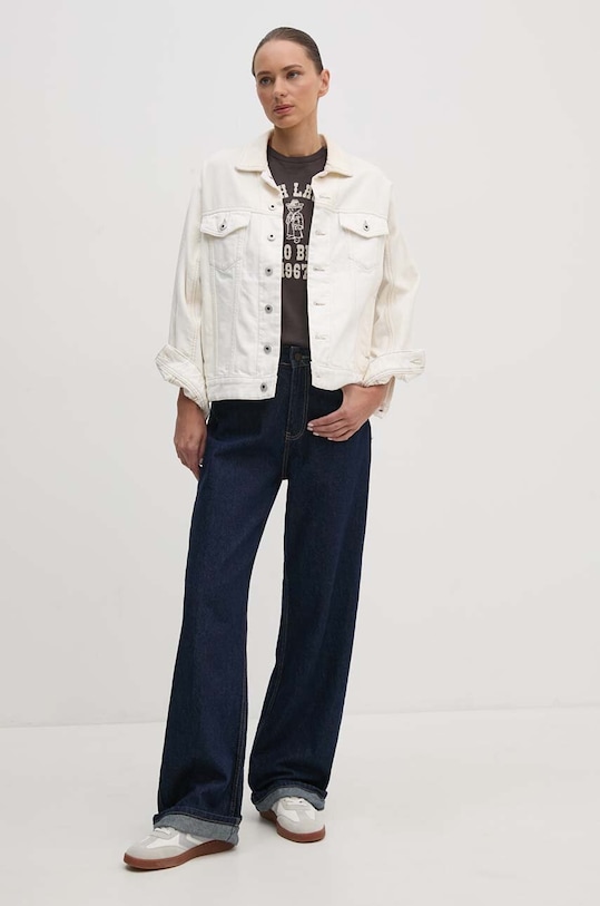 Bavlnené tričko Polo Ralph Lauren 211941221 sivá AW24