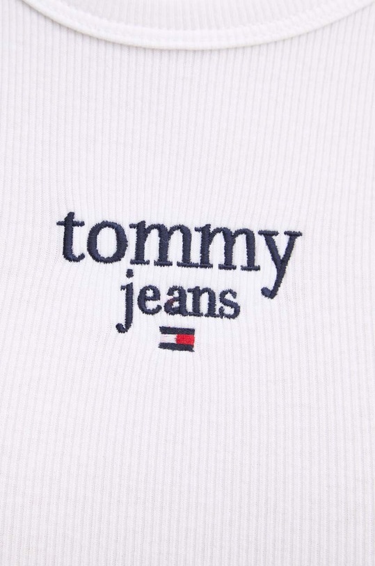 Top Tommy Jeans DW0DW18408 bílá