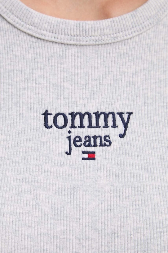 Топ Tommy Jeans DW0DW18408 серый