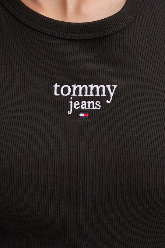 Top Tommy Jeans DW0DW18408 čierna