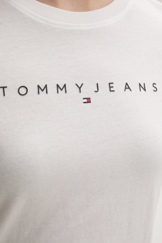 Tommy Jeans tričko dámske bavlnené DW0DW18398 biela