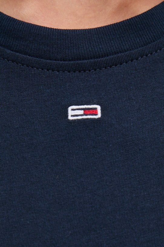 Tommy Jeans t-shirt bawełniany granatowy DW0DW18441