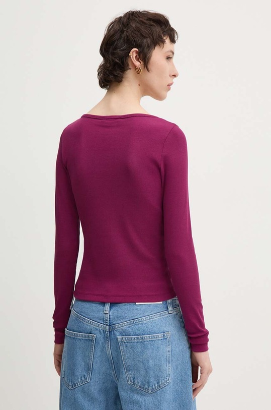 Îmbrăcăminte Tommy Jeans longsleeve DW0DW18431 violet