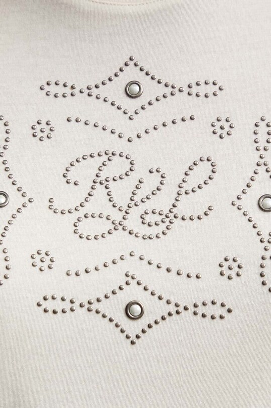 Футболка Lauren Ralph Lauren 200940495 бежевий